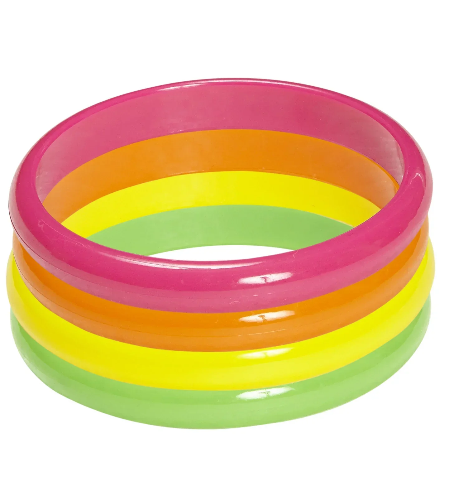 Set de Brazaletes Años 80 en Colores Neón - Image 3