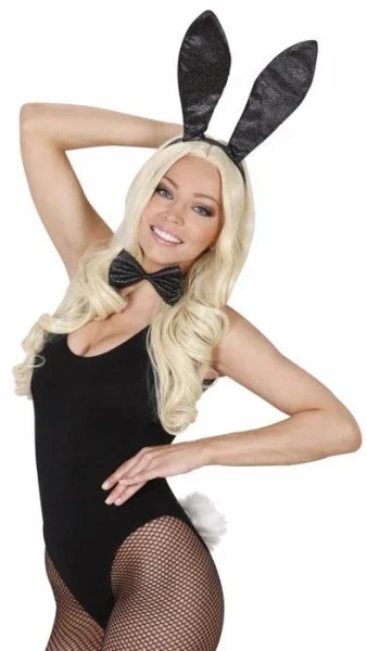 Set de Conejita de Playboy Negro - Image 2