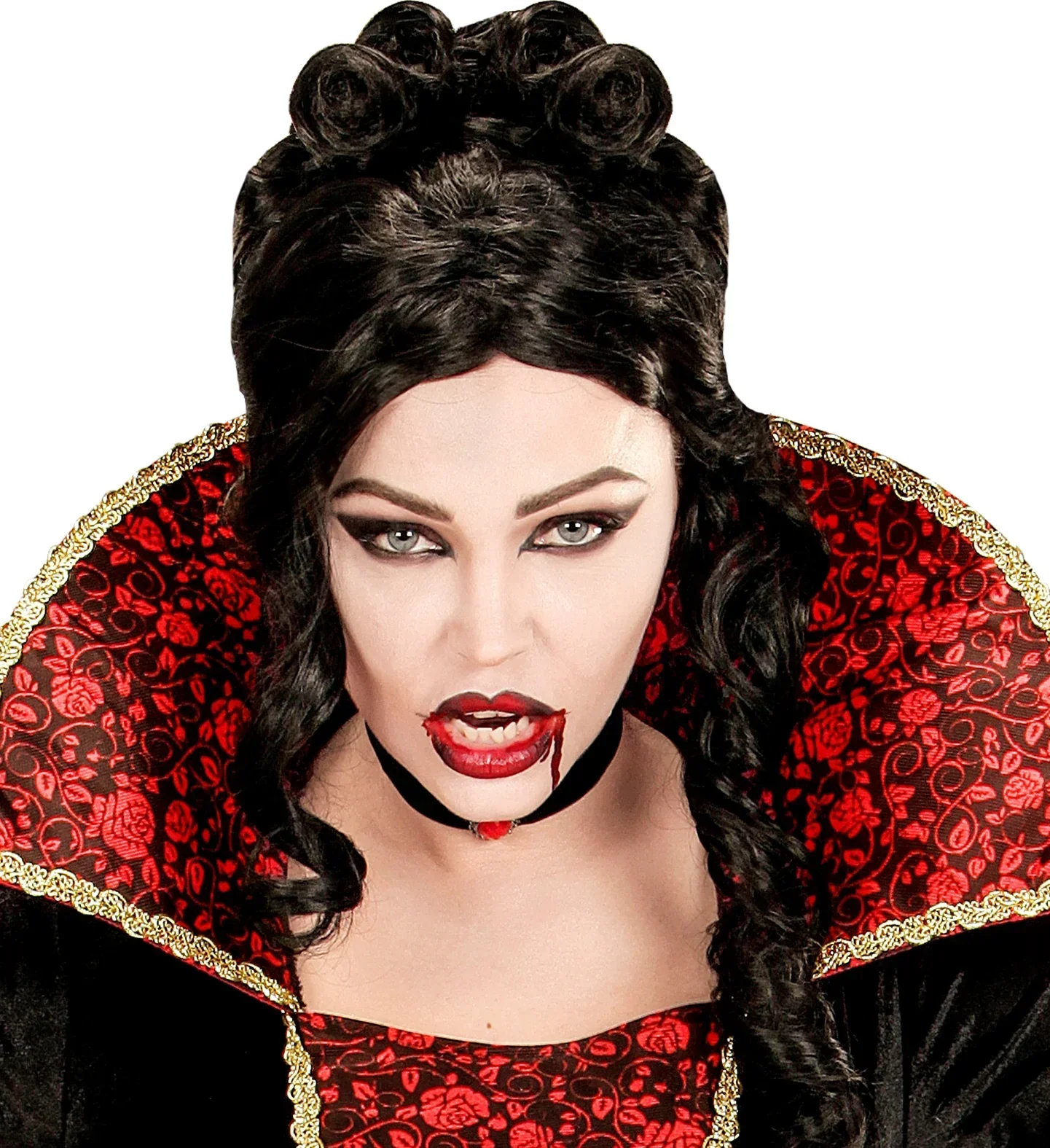 Set de Vampiro con Maquillaje, Colmillos y Sangre - Image 3
