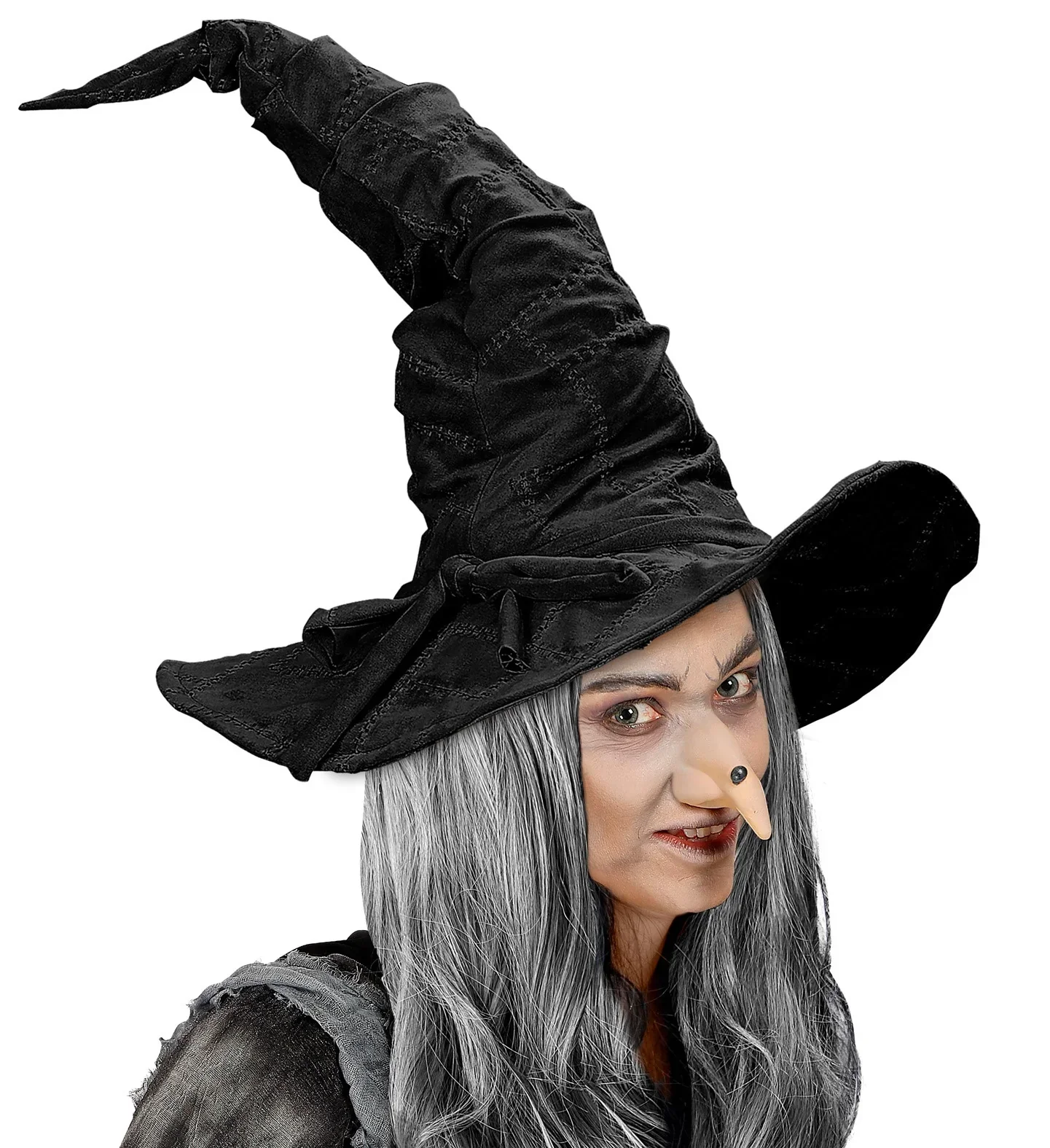 Sombrero de Bruja Clásico Negro - Image 2