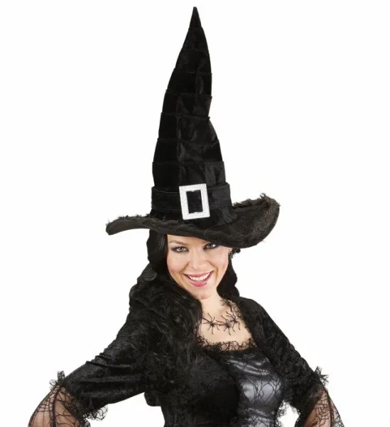 Sombrero de Bruja en terciopelo - Image 2