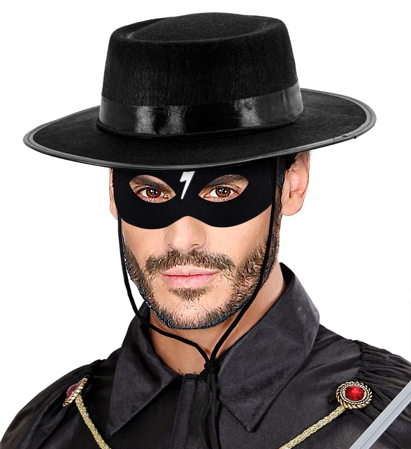 Sombrero Cordobés Negro para Adulto - Image 2