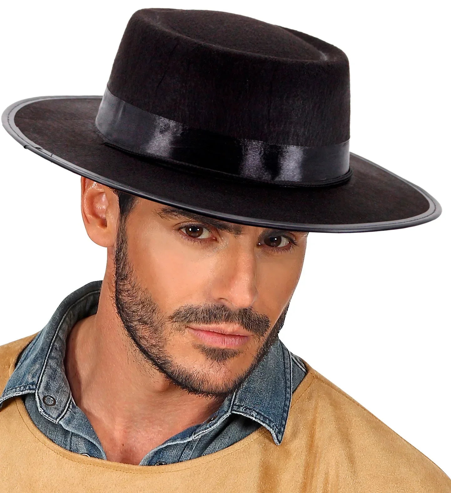 Sombrero Cordobés Negro para Adulto - Image 3