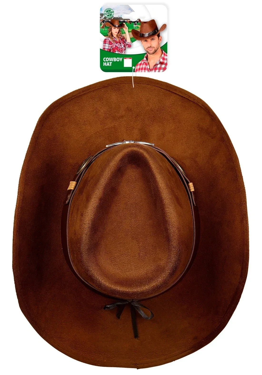 Sombrero de Cowboy Marrón Premium - Image 5