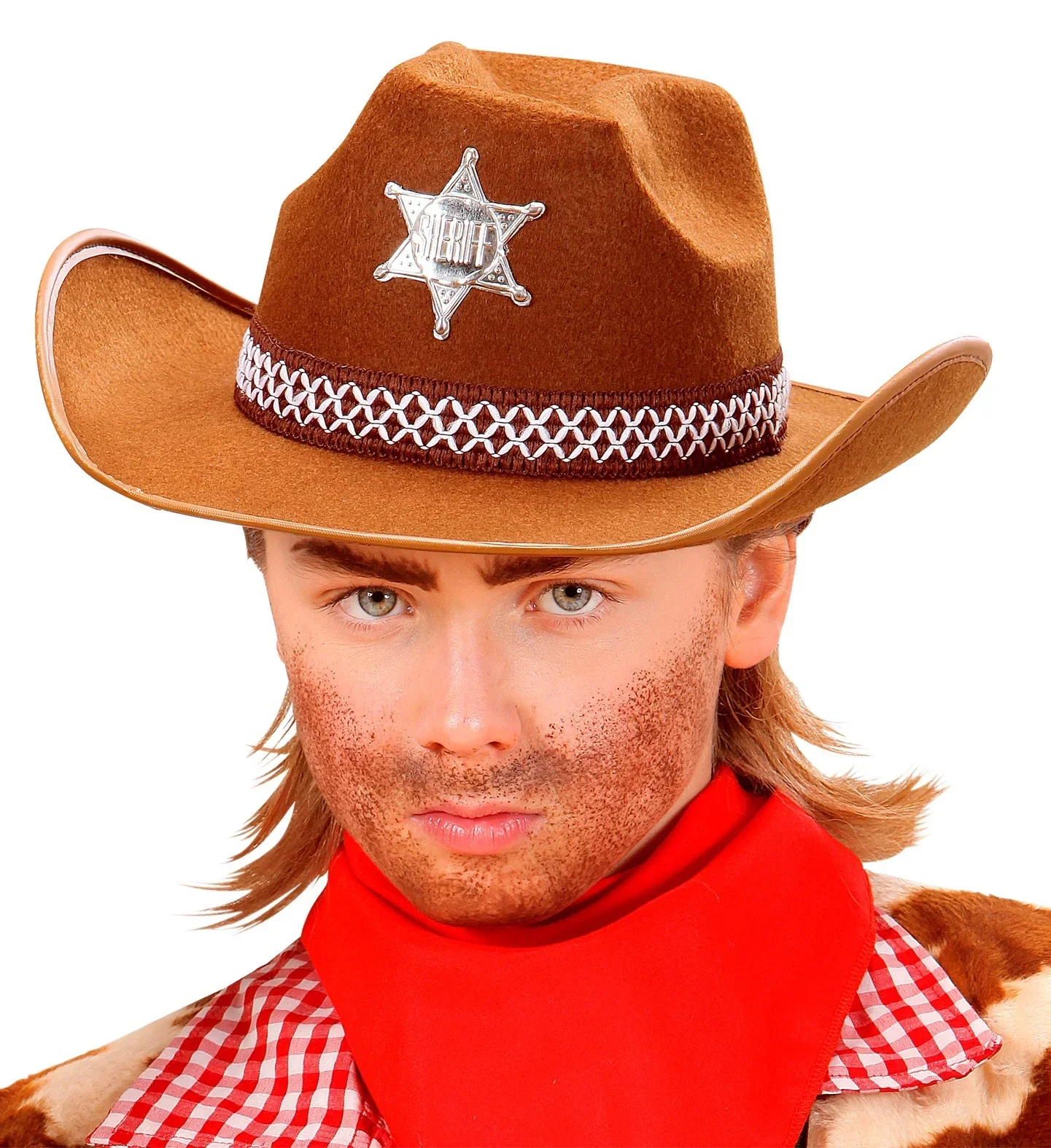 Sombrero Infantil marron Sheriff - Image 5