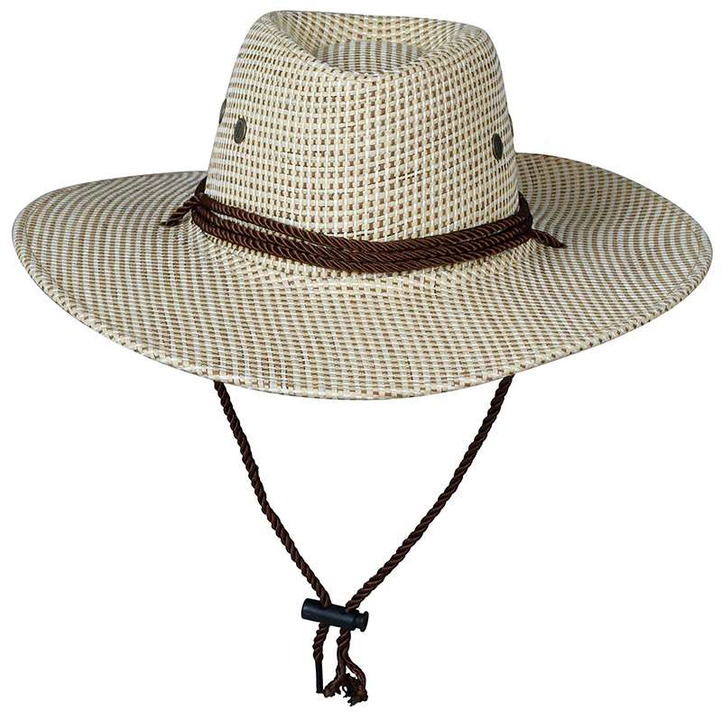 Sombrero de Vaquero Explorador Efecto Tejido - Image 2