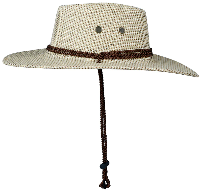 Sombrero de Vaquero Explorador Efecto Tejido - Image 3