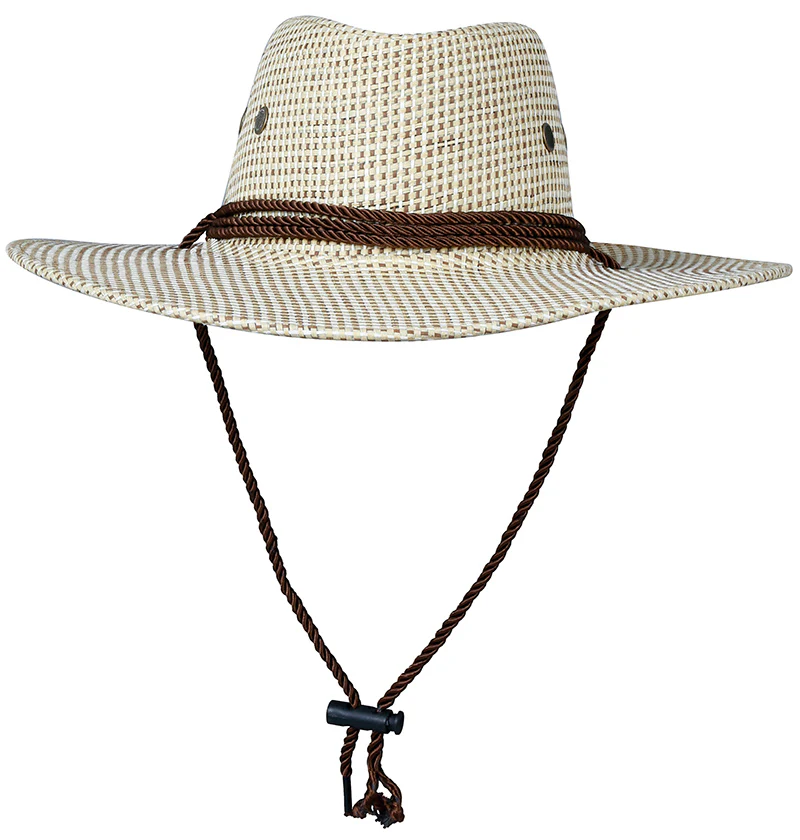Sombrero de Vaquero Explorador Efecto Tejido - Image 4