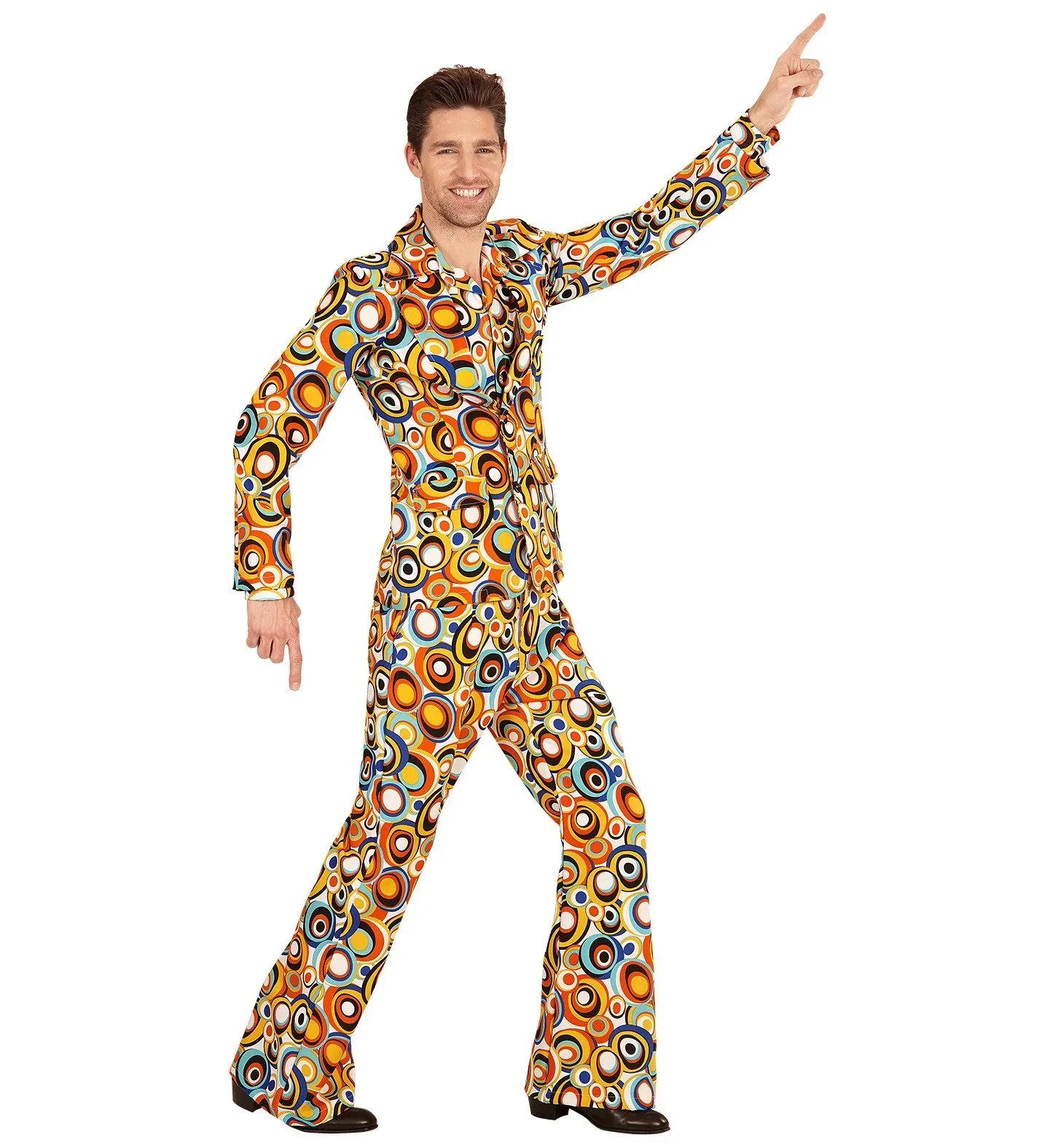 Traje de Círculos Años 70 para Hombre - Image 4