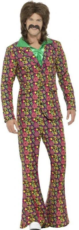 Traje de Hippie Psicodélico para Hombre - Image 2