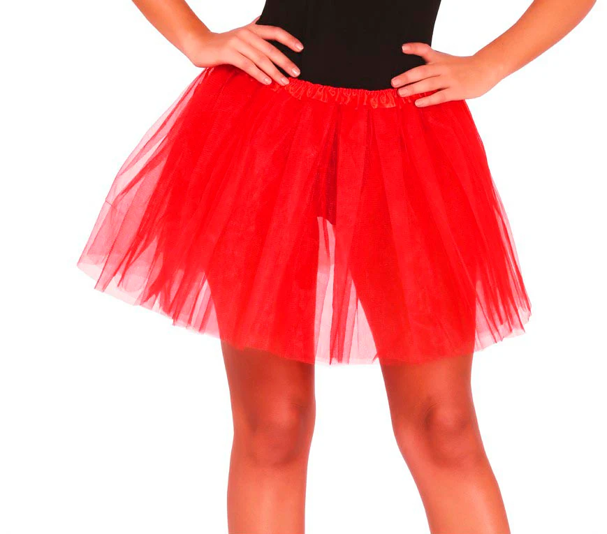 Tutú Rojo para Mujer
