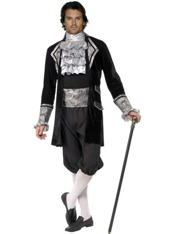 Disfraz de Vampiro Barroco para Hombre - Image 2