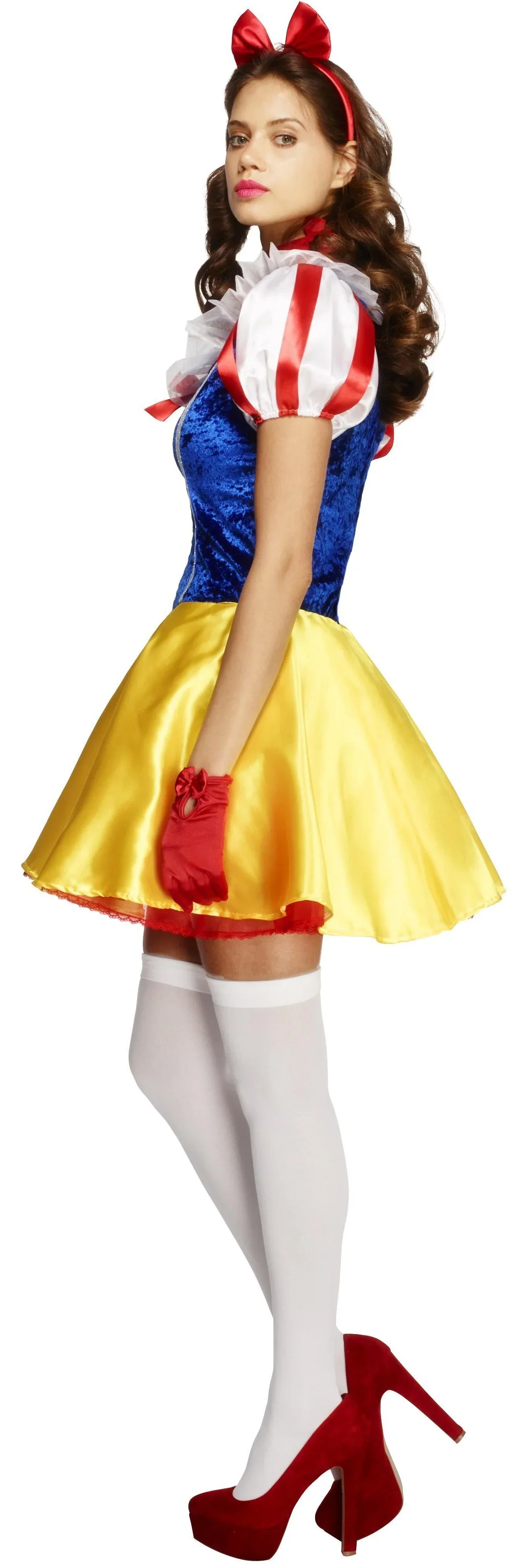 Vestido de Blancanieves Corto para Mujer - Image 3