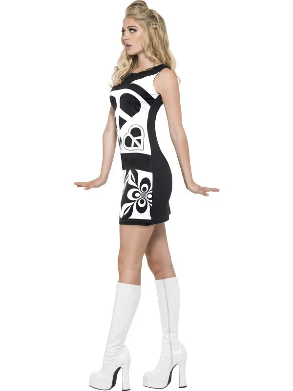 Vestido Hippie años 60 para Mujer - Image 2