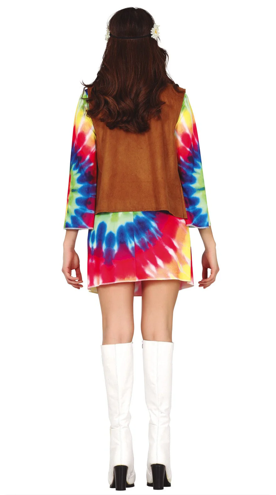 Vestido Hippie Multicolor para Mujer - Image 2